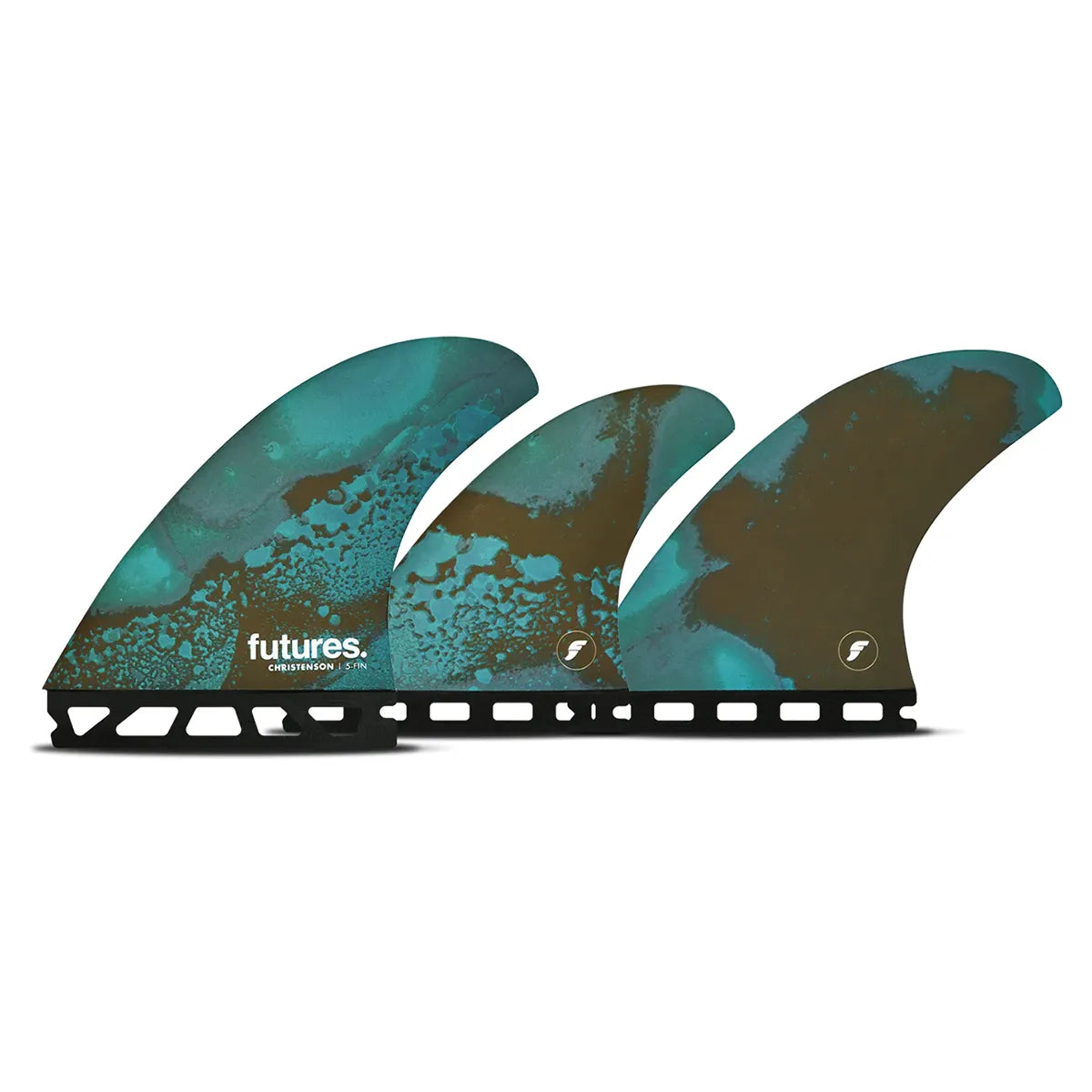 surfboard fins for increased paddling power-Futures Fins Christenson Honeycomb 5 Fin Set