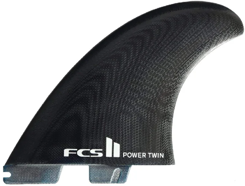 surfboard fins for perfecting turns-FCS 2 Power Twin Pg Twin Surfboard Fins