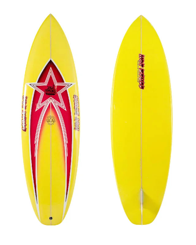 surfboards with smooth contouring for easy handling-HOTSTUFF Rabbit World Championship Replica