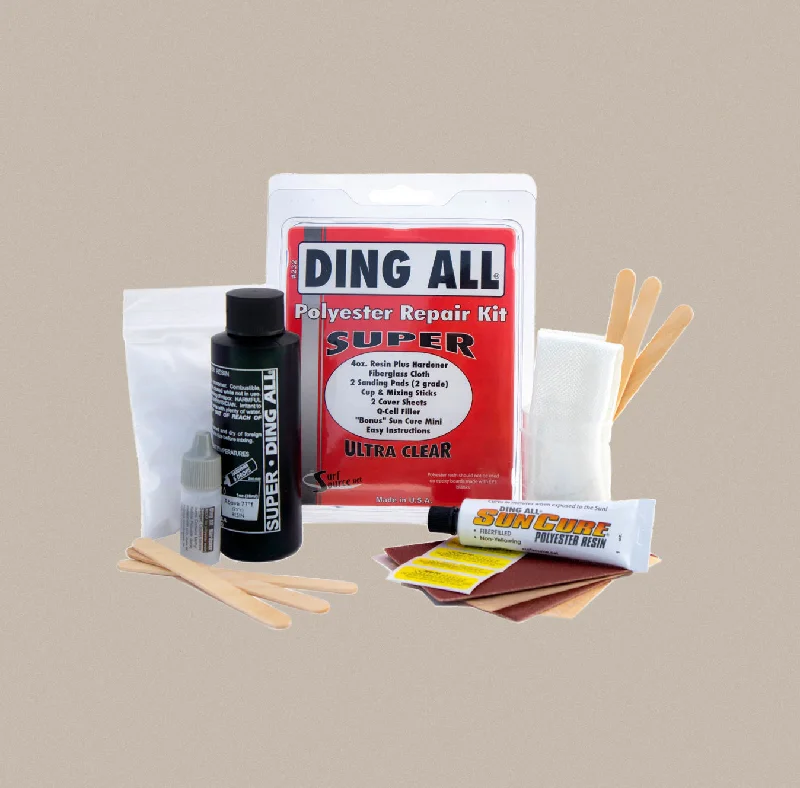 surf clothing for athletes who surf regularly-Ding All Super Repair Kit