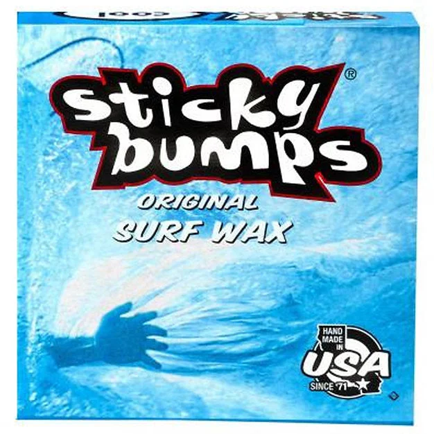 surf clothing for protecting against jellyfish stings-Sticky Bumps Surf Wax (Cool)