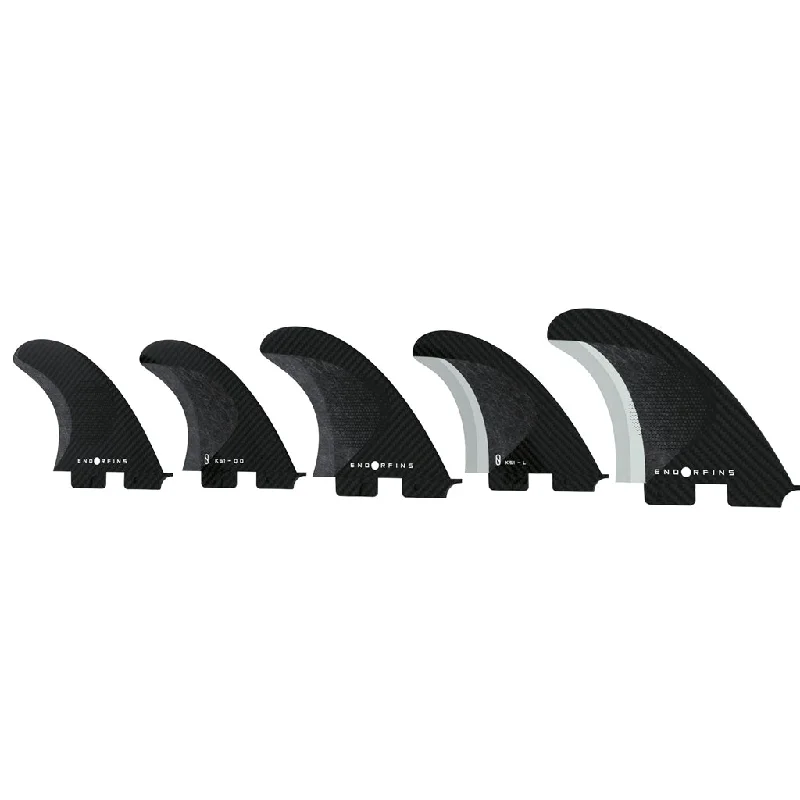 surfboard fins for small wave conditions-ENDORFINS SLATER KS1 LARGE 5 FIN SET