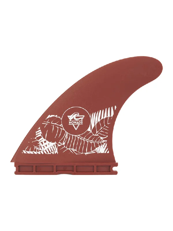 surfboard fins for smoother handling-Nomads (R)evolution Fins Single Tab Thruster Tropical - Medium