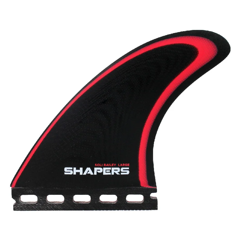 surfboard fins for quick adjustments in the surf-Shapers Soli Bailey Pro-Glass 1 Tab