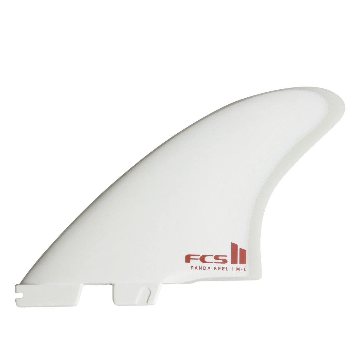 surfboard fins for high-speed turns-FCS II Panda Keel Performance Glass Fin Set - M/L