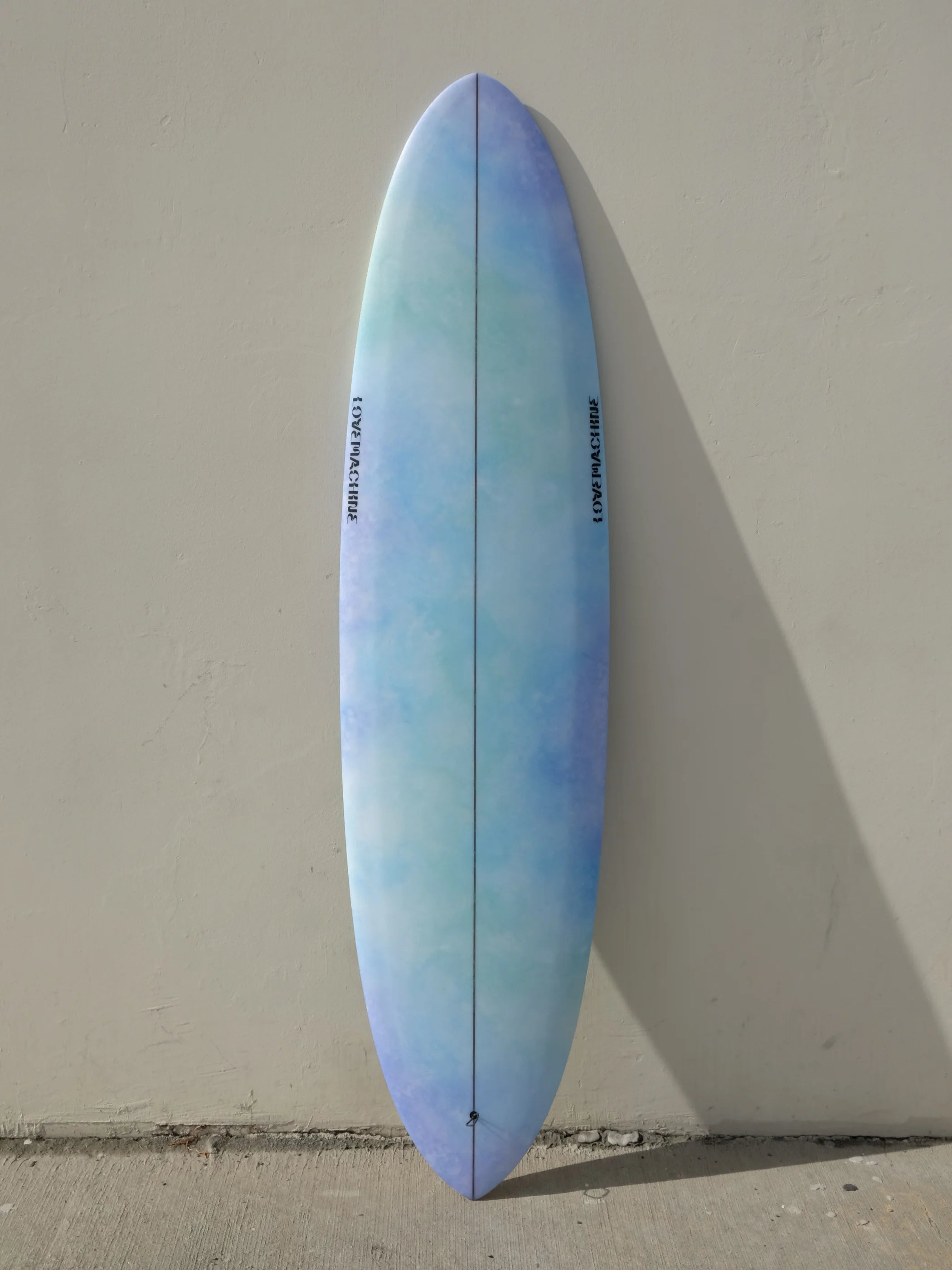 surfboards with carbon-fiber reinforcements-Love Machine | 7'4" Thick Lizzy | Watercolor Surfboard