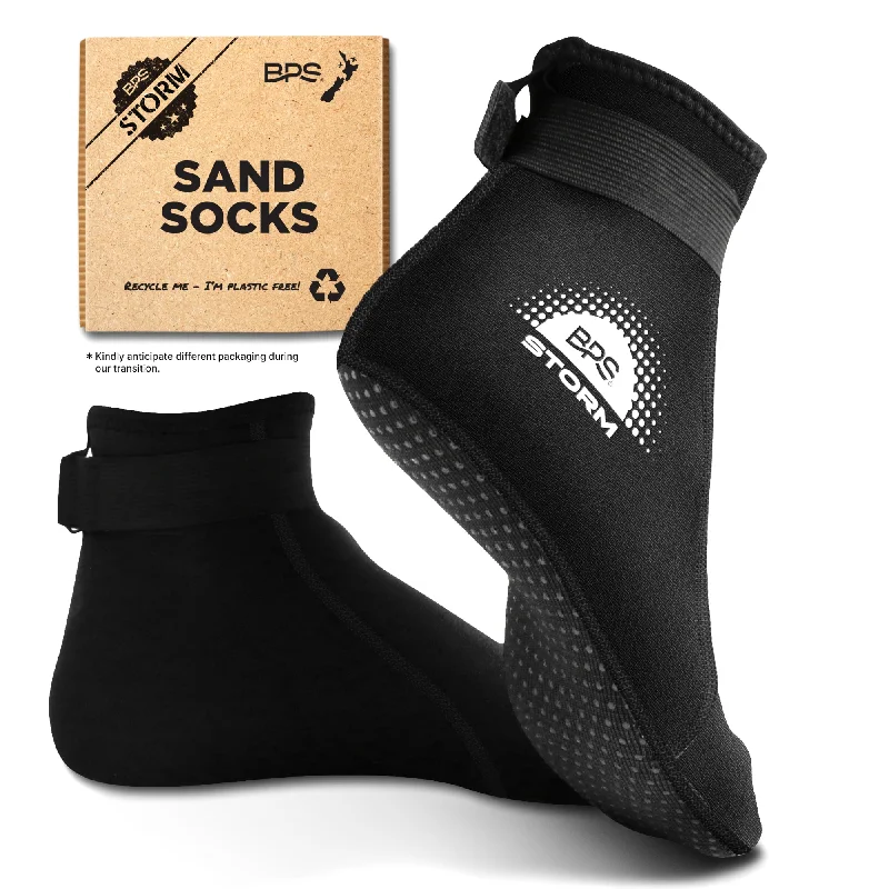 surf clothing for a streamlined, comfortable fit-BPS 'Storm' Low Cut Water Socks