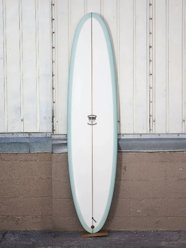 surfboards for better wave control-The Guild | 7'10" Omelet Clear Mint Surfboard