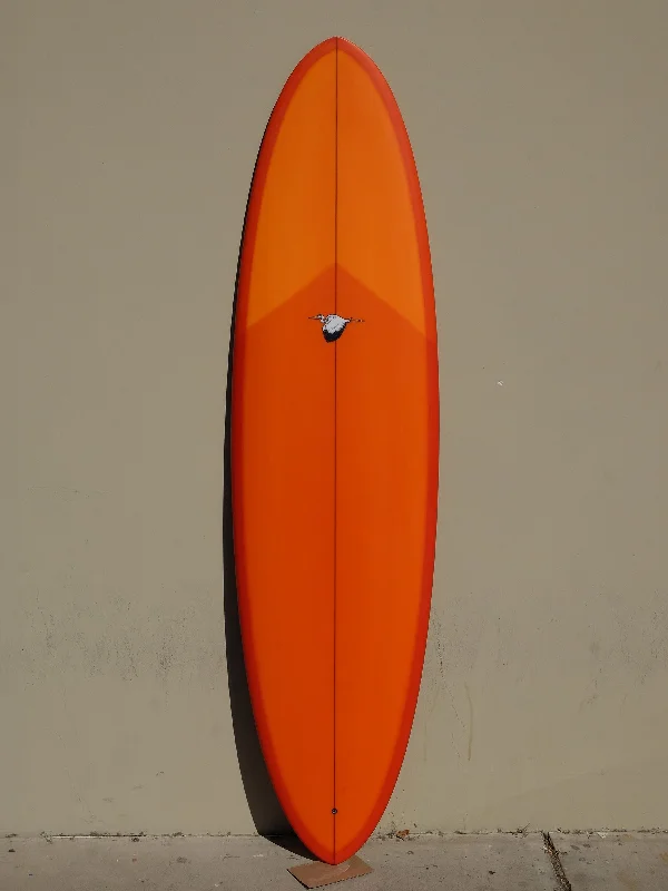 surfboards for improved wave entry-WESTON Surfboards // 7'0" B.Egg // Burnt Orange Surfboard