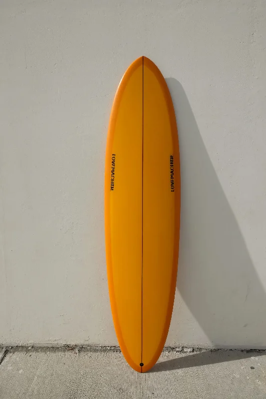 surfboards for higher wave-holding capacity-LOVE MACHINE 7'2" FM I ORANGE