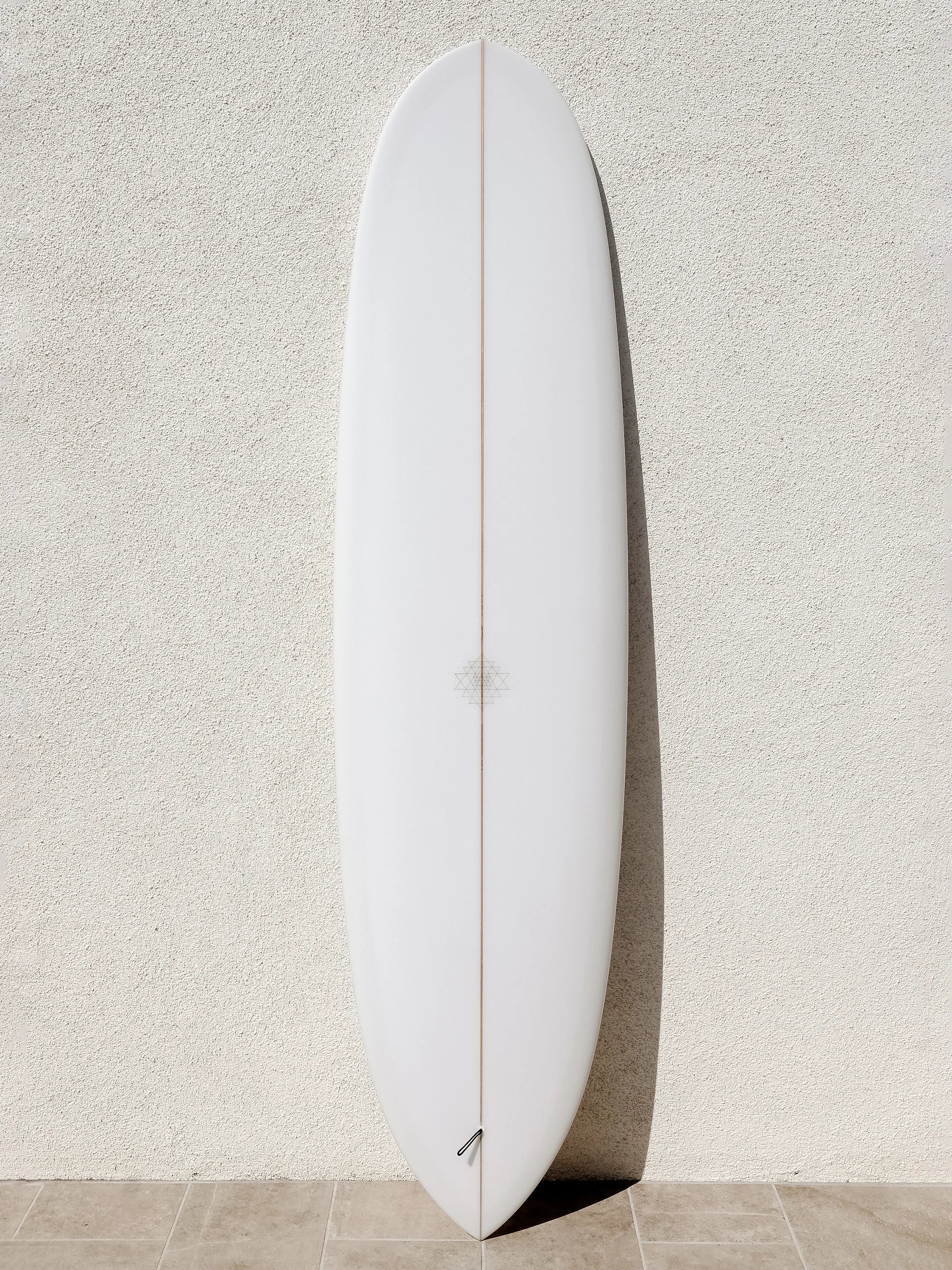 surfboards for maximum performance in all conditions-Mandala | 7’6” Clandestino Clear Mid-Length Surfboard