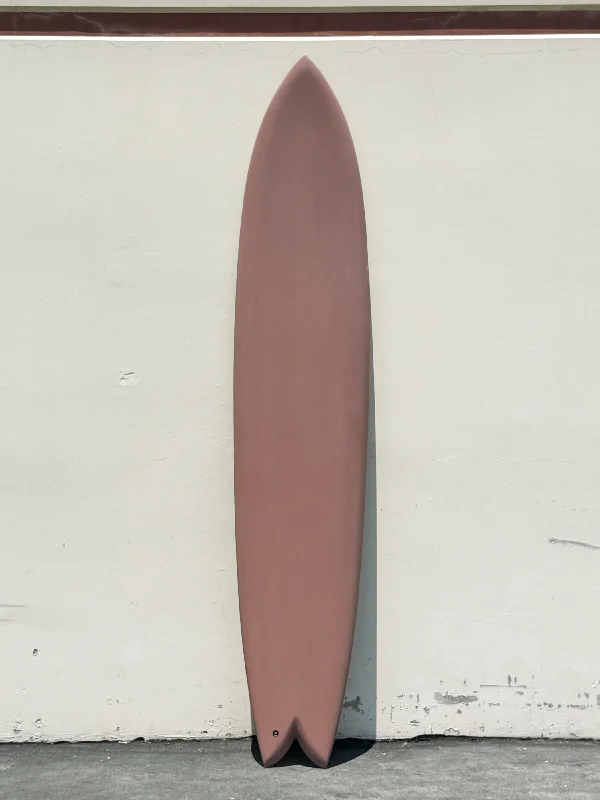 high-performance surfboards for advanced surfers-Deepest Reaches | 10’0” Mega Fish Terracotta Surfboard