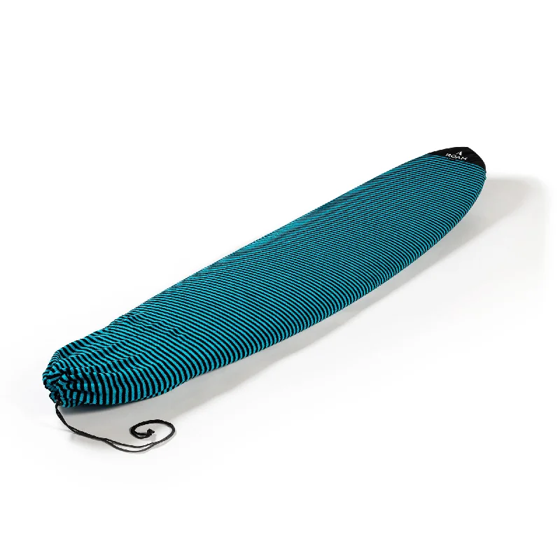 best surfboards for carving-Roam Fun Surfboard Sock - Blue Stripe