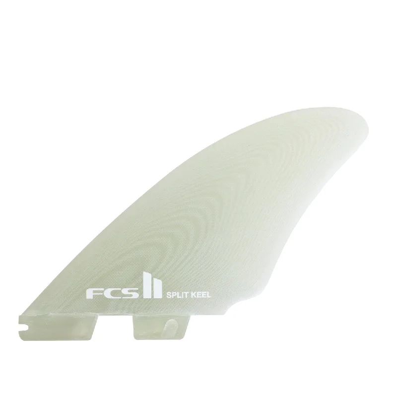 surfboard fins for improved flow through turns-FCS 2 SPLIT KEEL QUAD FINS