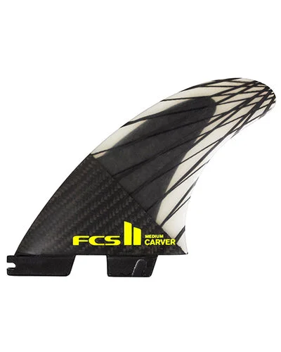 surfboard fins for pro-level wave handling-FCS II Carver PC Carbon Tri Set