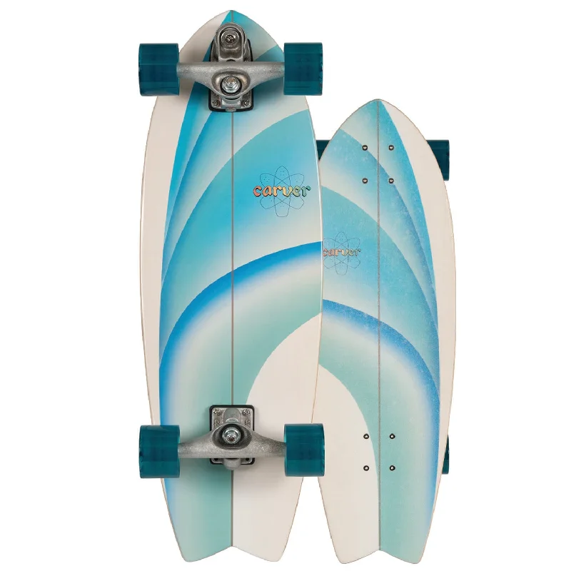 surf clothing for high activity levels in the water-30" EMERALD PEAK SURFSKATE 2020 COMPLETE C7