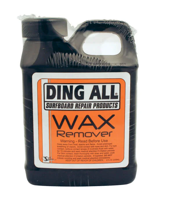 surf clothing with reinforced stitching for longevity-Ding All Wax Remover (8oz)