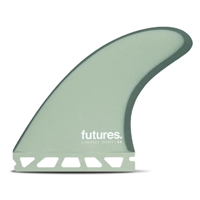 surfboard fins with stable base for improved speed-FUTURES EA CONTROL MED FIN