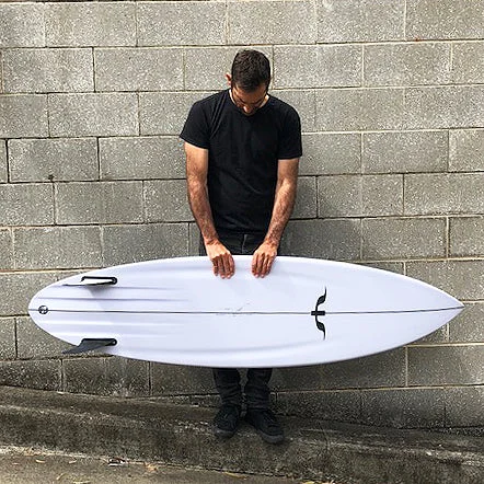 surfboards for flexible turns-Channel Twin Rounded Pin