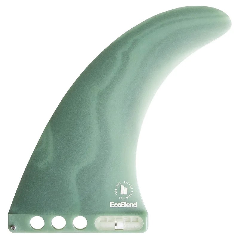 best surfboard fins for smooth turns-FCS II Connect Neo Glass Eco Longboard Fin - Iceberg Green