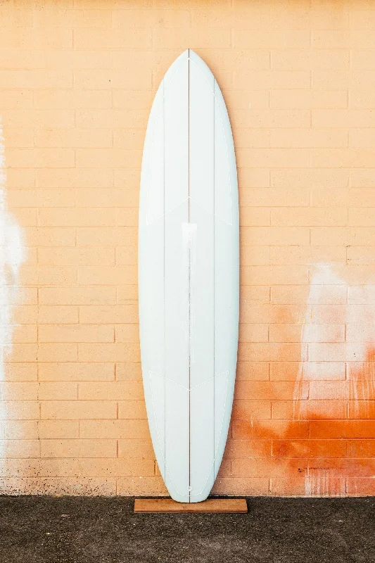 surfboards for smoother takeoffs-7'8" Planer in Volan Glass with White Pinlines