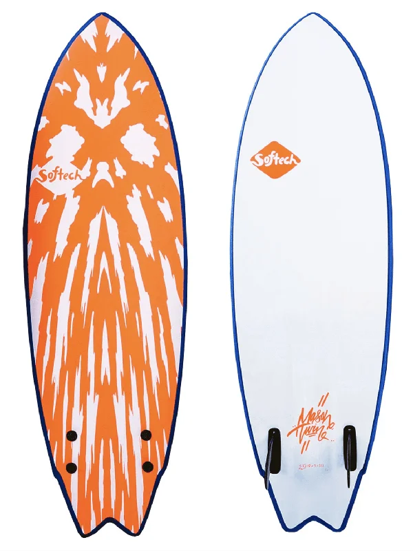 surfboards with innovative materials for strength and flexibility-SOFTECH MASON HO TWIN SURFBOARD - SOFT