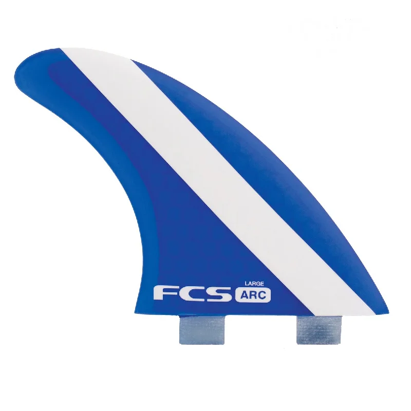 surfboard fins for high-performance surfboards-FCS 1 Arc Pc Tri-Fin Set