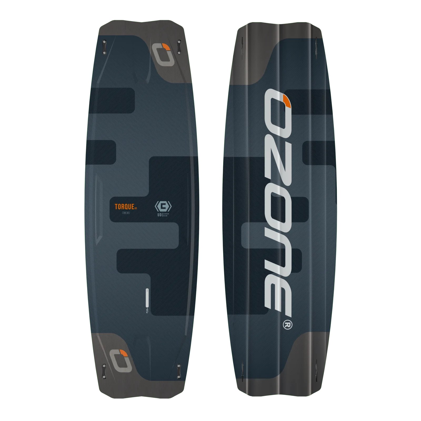 surfboard fins with unique shapes for speed-Ozone Torque V3 Board Only with fins and handle