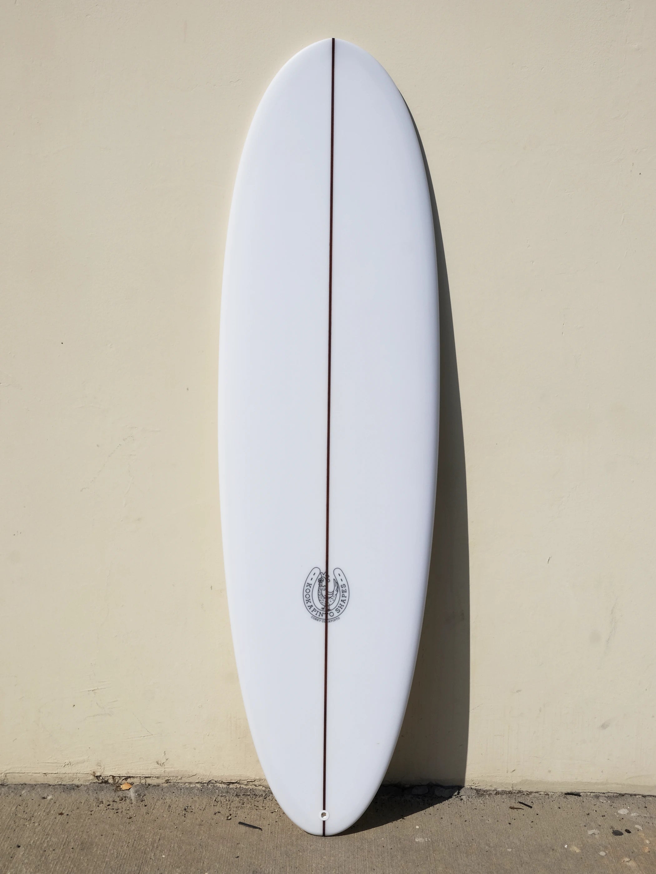 surfboards for expert-level handling-6'8" Thick Twin Clear (Wider) Surfboard