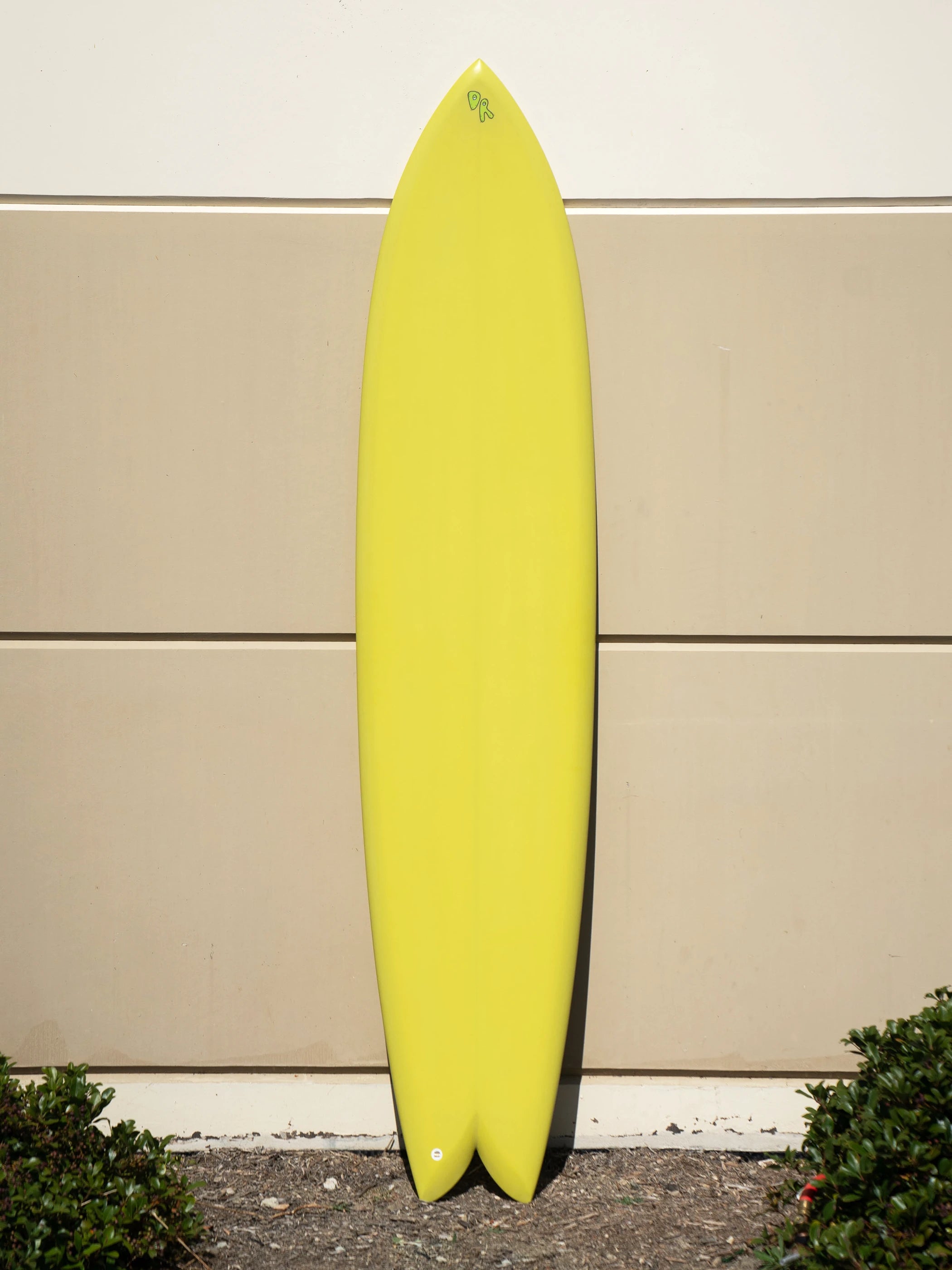 surfboards with sharp rails for maximum speed-Deepest Reaches | 9’0” Mega Fish Pastel Yellow Surfboard