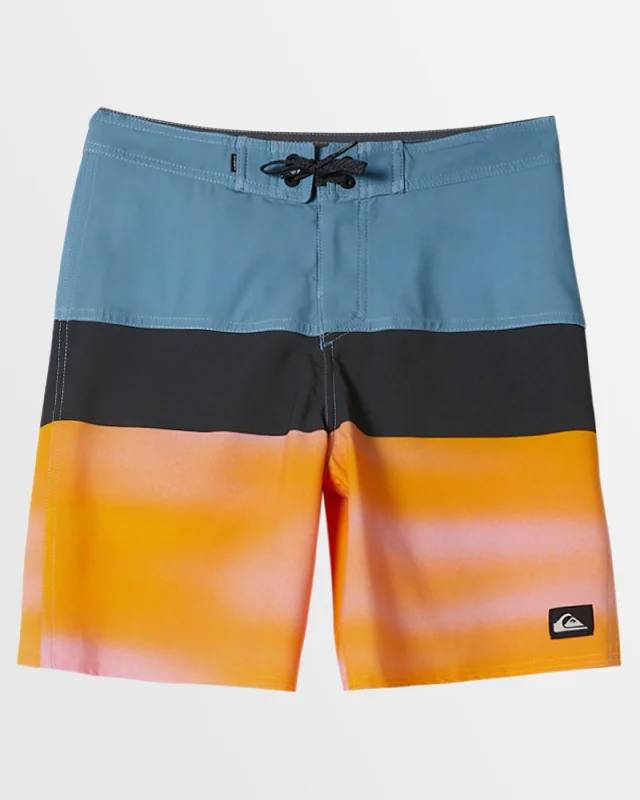 surf clothing for stylish beachwear-Boys 2-7 Everyday Panel Boardshorts