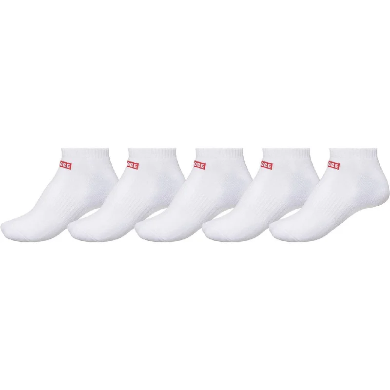 surf clothing for greater wave-catching efficiency-Womens Ankle Sock 5 Pack 6-10