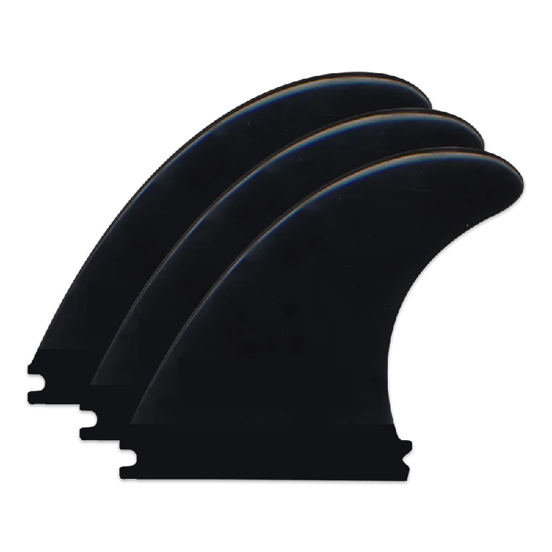 surfboard fins for increased maneuverability-3 FINS SOFT - 4.0 FINS