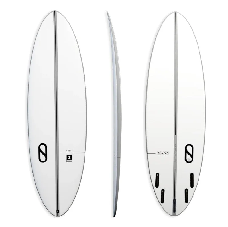 surfboards for reducing fatigue in long rides-Slater Designs 5'11 S Boss Ibolic Round Pin Surfboard