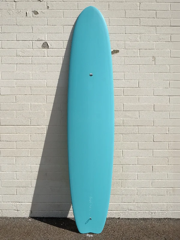 surfboards with enhanced speed for fast riders-Woodin Surfboards | 9'5" High Roller Blue Longboard