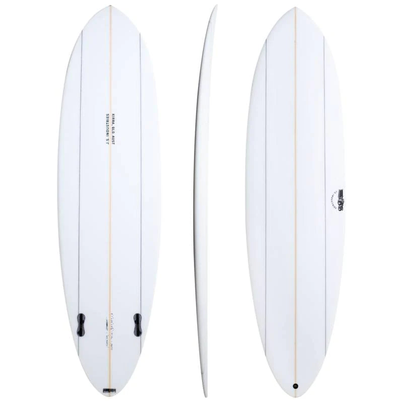 surfboards for smooth rides in hollow waves-JS INDUSTRIES 7'0A BIG BARON PE SURFBOARD