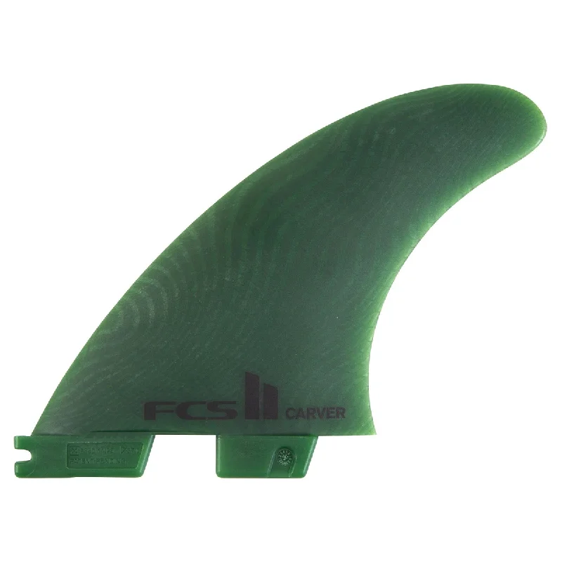 surfboard fins for improving speed in the water-FCS II Carver Neo Glass Eco Tri Fin Set - Medium