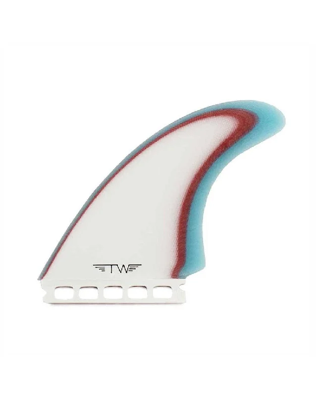 surfboard fins with carbon fiber construction-Tyler Warren Twin Especial ST