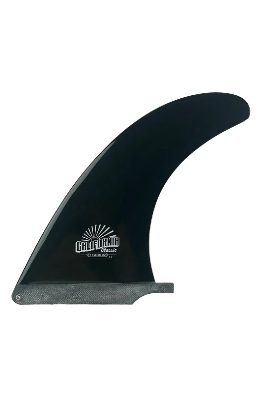 surfboard fins for faster transitions between waves-True Ames 9.0" California Classic - Black