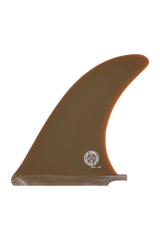 surfboard fins with stiff flex for speed-True Ames 9.75" Tyler Warren Pivot Fin - Kelp