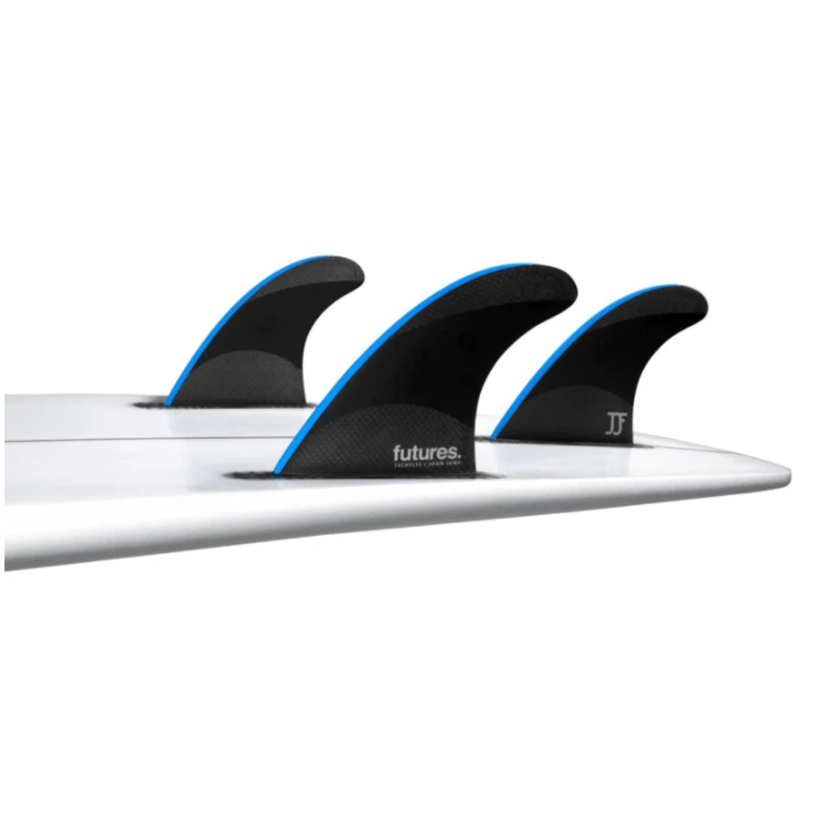 surfboard fins for easier paddling and faster wave entry-Futures Jj-2 Techflex Surfboard Fins