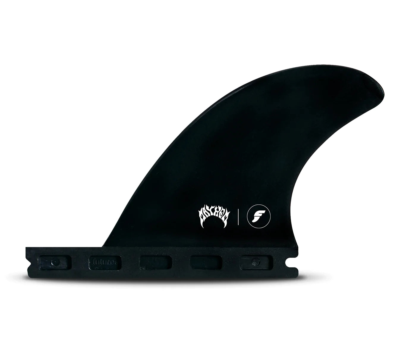 surfboard fins with advanced shape for ultimate speed-Futures Mayhem Twin Trailer Fin