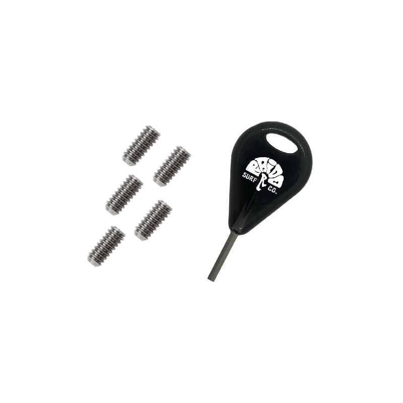 surfboard fins for better control during deep turns-Surf Fin Key & Fins Screws Kit