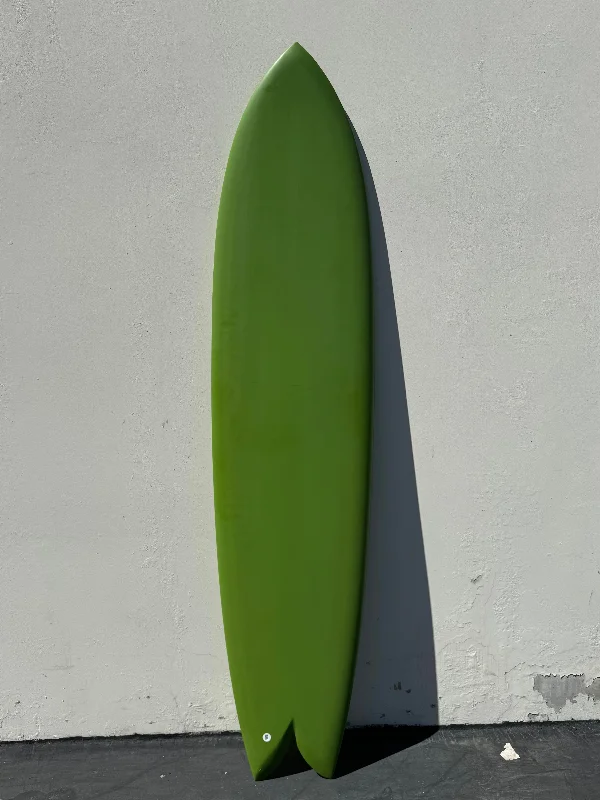 surfboards for multi-surf styles-Deepest Reaches | 8’0" Mega Fish Green Apple Surfboard