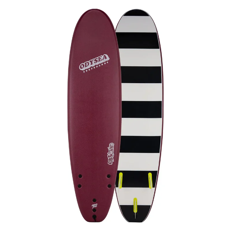 surfboards for longer-lasting rides-Catch Surf Odysea Log 7'0 Soft Surfboard - Maroon