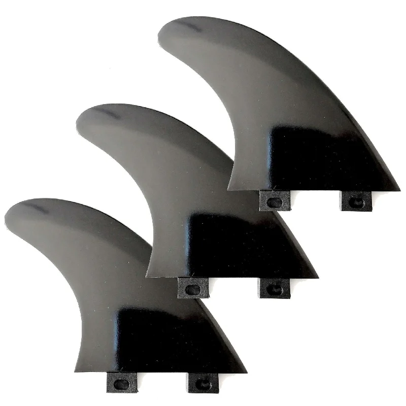 best surfboard fins for speed-FCS-I G5 Composite Thruster Surfboard Fins Medium