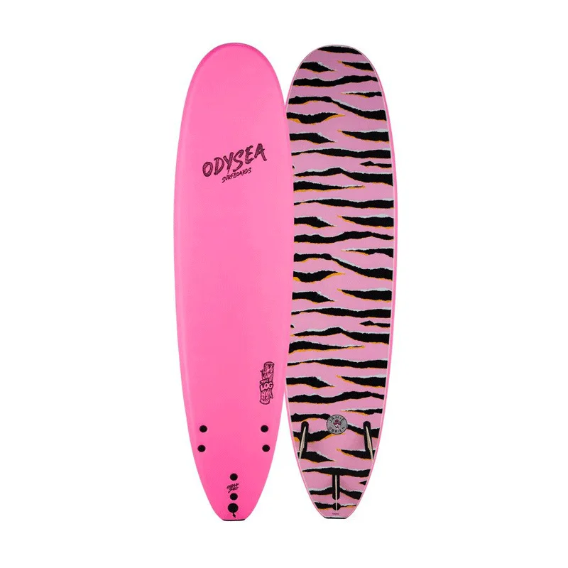 surfboards for tight turns-Catch Surf - Odysea 8" Log Jamie O'Brien Surfboard - Hot Pink