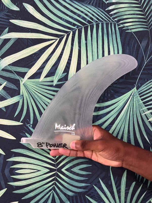 surfboard fins with streamlined design for speed-Maisch 8" Power Single Fin