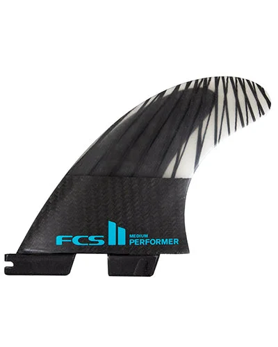 surfboard fins for balanced and stable rides-FCS II Performer PC Carbon Tri Set