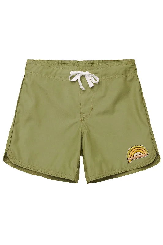 surf clothing for premium comfort on the beach-Seaesta Surf x Surfy Birdy Vitamin Sea / Pine /  Boardshorts